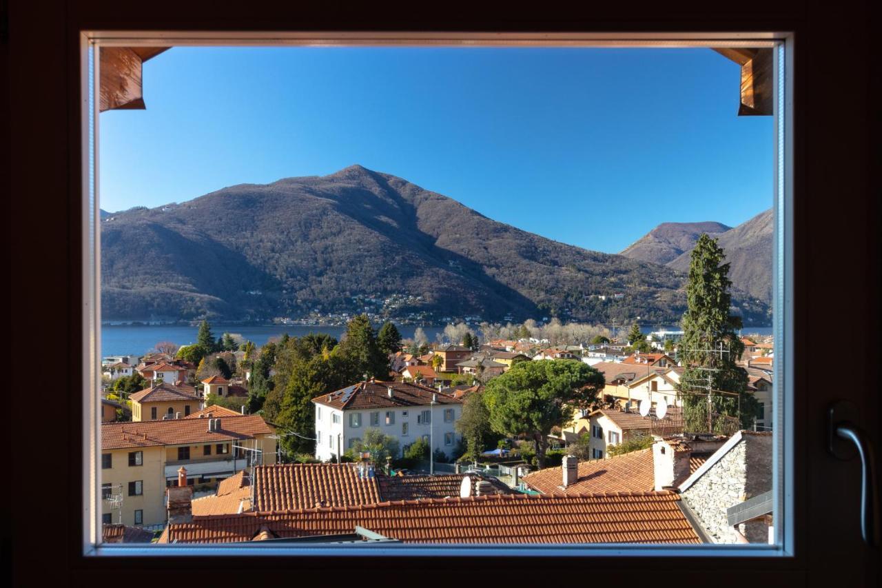 Casa Del Borgo "Aria & Acqua" Sul Lago Maggiore Maccagno Exterior foto