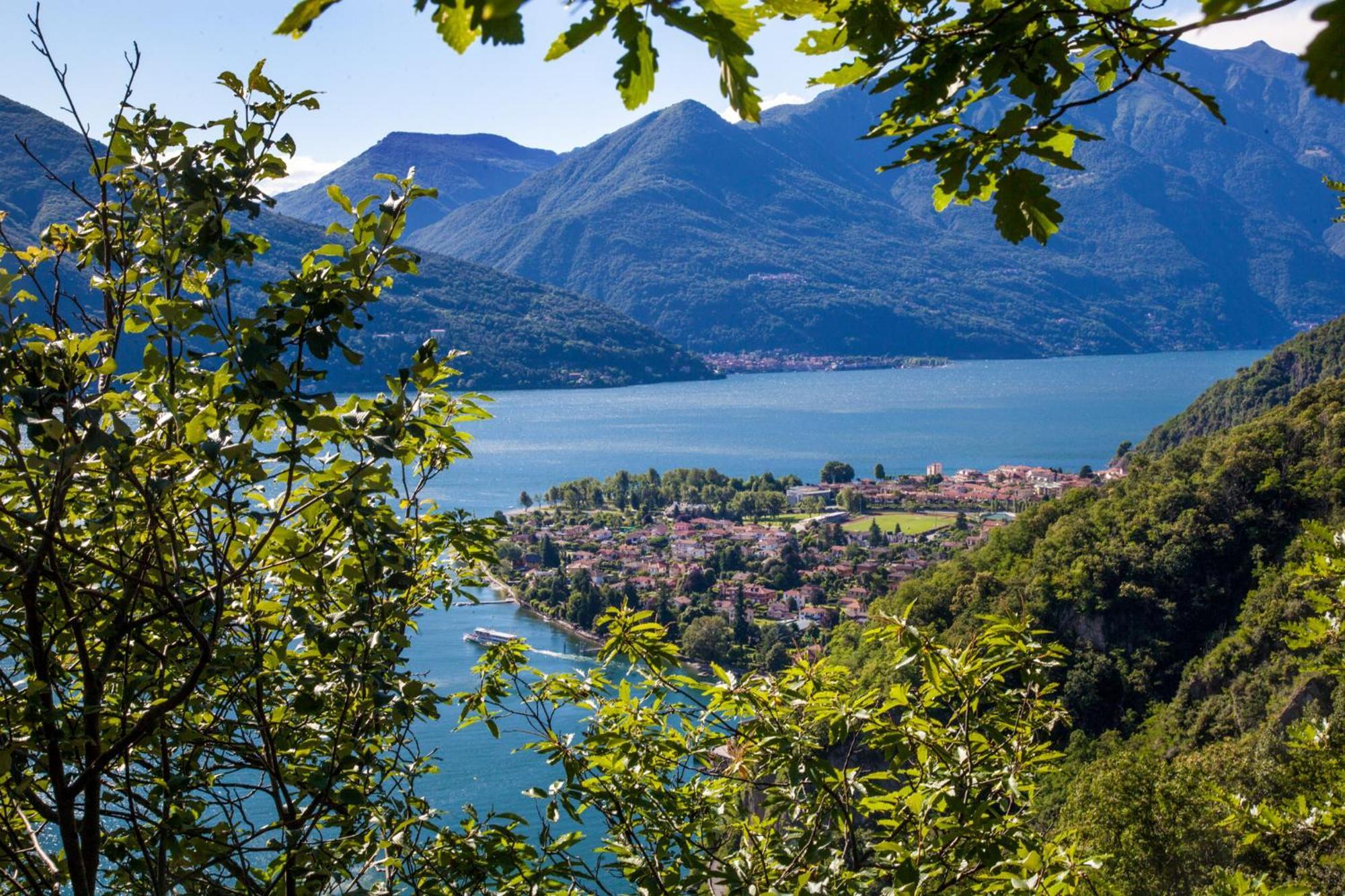 Casa Del Borgo "Aria & Acqua" Sul Lago Maggiore Maccagno Exterior foto